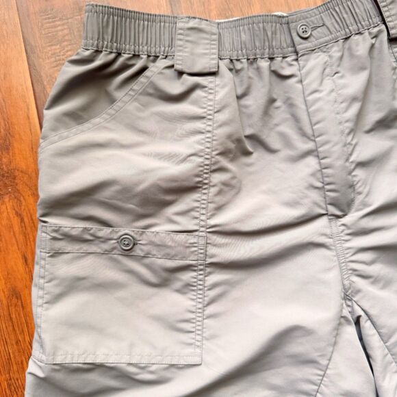 AFTCO Nylon Shorts 40” Grey Outdoor Fishing Camping Cargo Outdoor Hiking Stretch - Picture 7 of 16